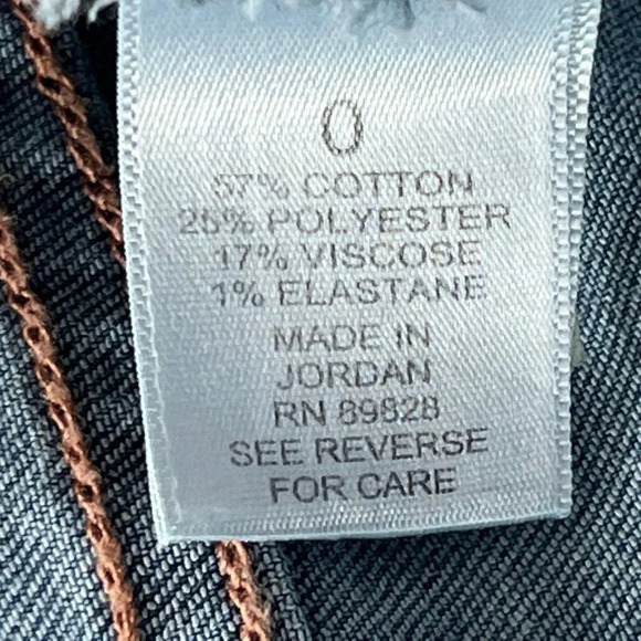 Haute Hippie Tribe Jeans Womens Size 0 Low Rise Skinny Medium Washed Denim Blue - Picture 9 of 11